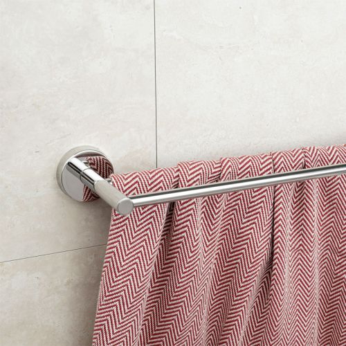 Πετσετοκρεμάστρα διπλή χρωμέ UNO KARAG