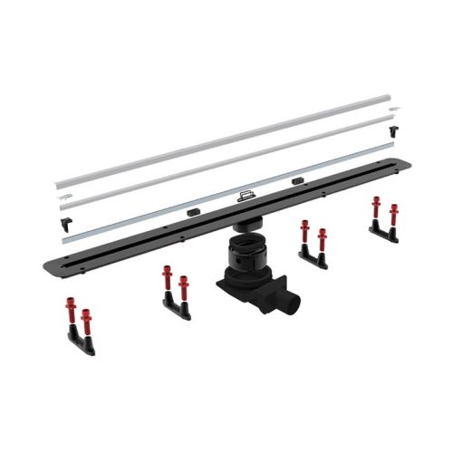 Σιφόνι δαπέδου από ανοξείδωτο ατσάλι slim CONFLUO PREMIUM KARAG